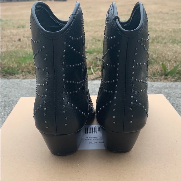 Free People x Farylrobin Black Vegan Western Boot - Picture 6 of 8